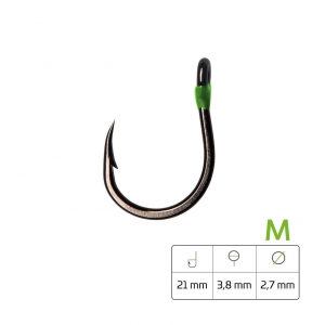 Striker 2.0 Single Hook M 4szt – Zeck Fishing