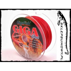 Plecionka Sumowa Giga Cat 0,50mm 47kg 1m Czerwona - Giga Fish