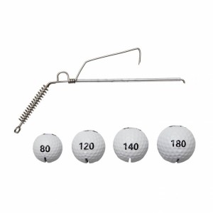 Główki Golf Ball Jig System Anti Snag 80+120g - Mad Cat