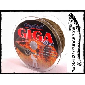 Plecionka Sumowa Giga Cat 0,60mm 68kg 1m Oliwkowa - Giga Fish