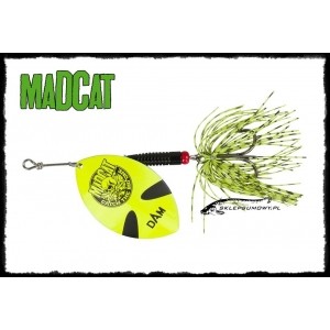 Big Blade Spinners 2/0 55g Fluo Yellow - DAM Mad Cat