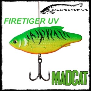 Inline Rattlers Firetiger UV 13cm 110g - Mad Cat DAM